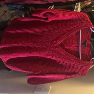 Red torrid sweater